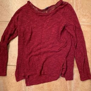 Red long sleeve